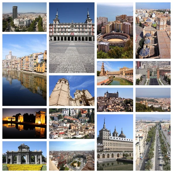 Spain photo set — Stock Photo, Image