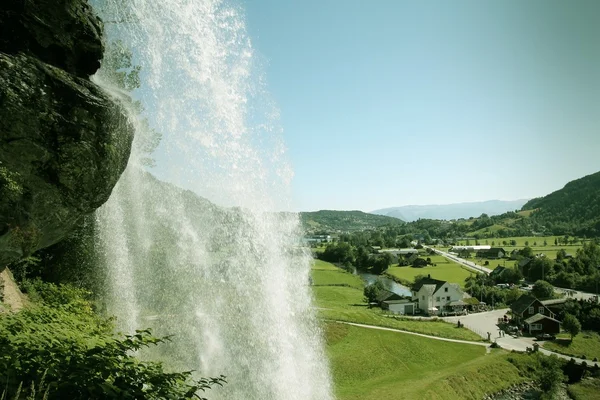 Wodospad w Norwegii — Zdjęcie stockowe
