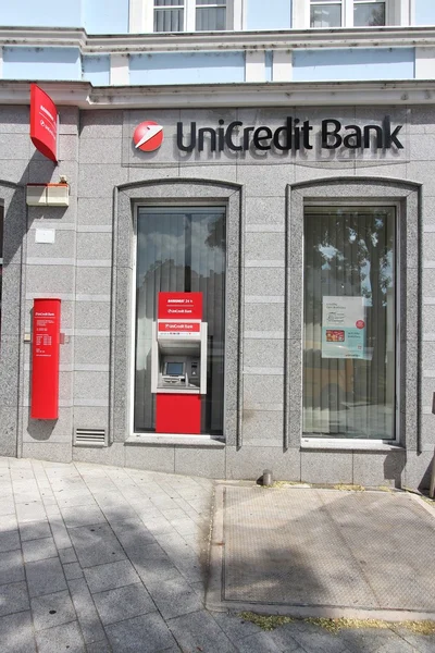 Unicredit bankası — Stok fotoğraf