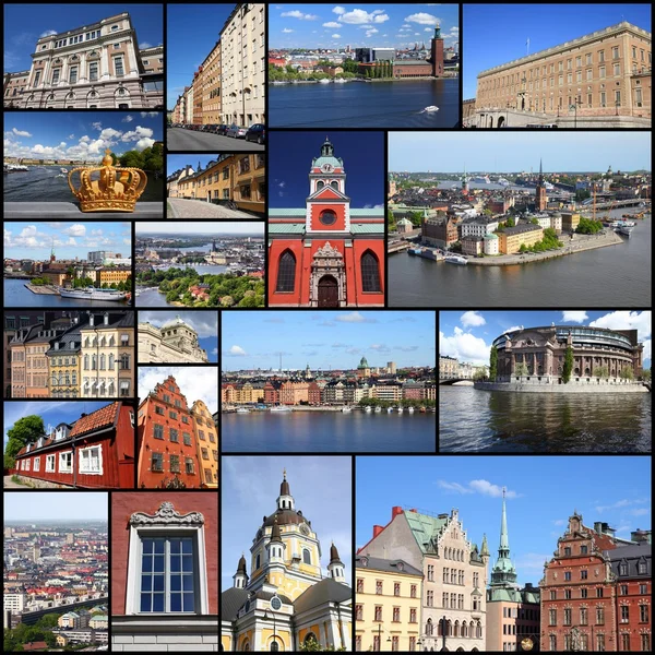 Bilder från Stockholm — Stockfoto