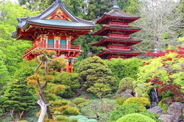 Japanse tuin, san francisco — Stockfoto