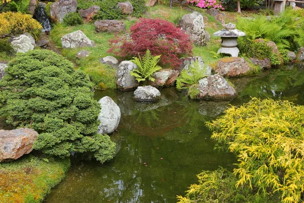 Jardim de chá japonês — Fotografia de Stock