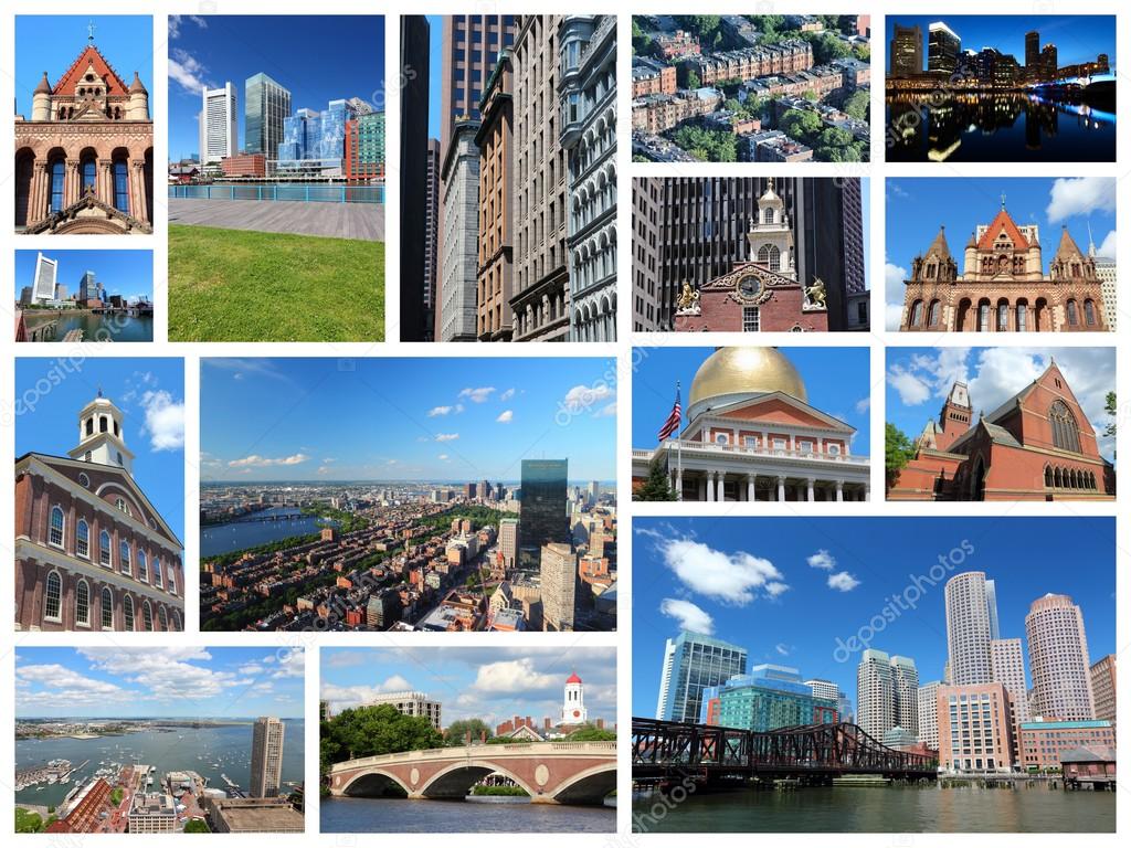 Boston collage