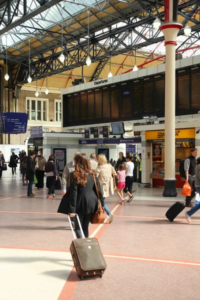 Estación Victoria de Londres — Foto de Stock