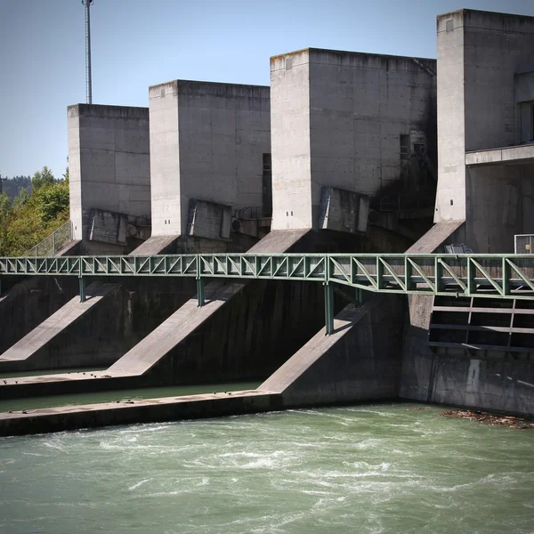 Central hidroeléctrica — Foto de Stock