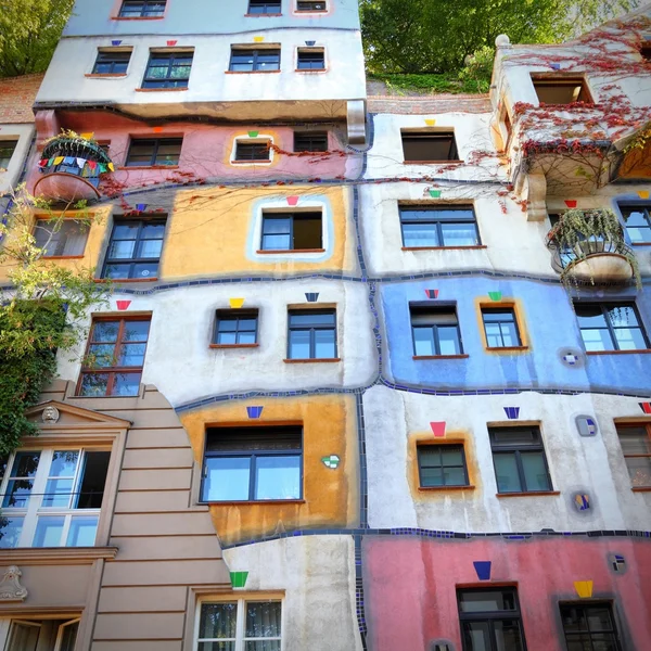 Hundertwasserhaus — Stockfoto