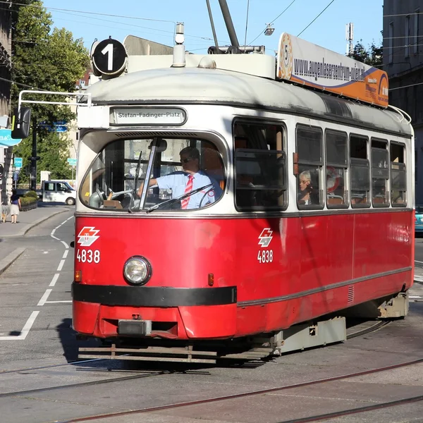 Wiener Straßenbahn — Stockfoto