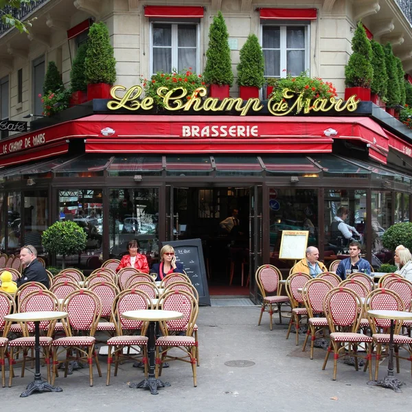 Pariskafé — Stockfoto