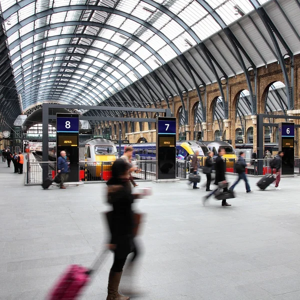 Londra Tren İstasyonu — Stok fotoğraf