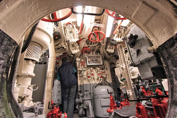 Buque submarino museo — Foto de Stock