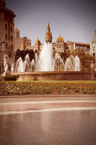 Retro-Barcelona — Stockfoto