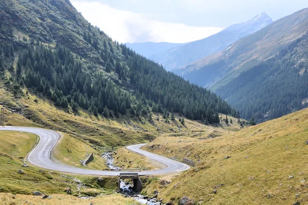 Rumanía carretera de montaña —  Fotos de Stock