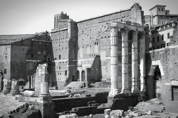 Рим біло чорна — стокове фото