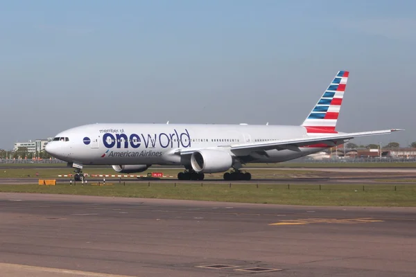 Oneworld - amerikanische Fluggesellschaften — Stockfoto