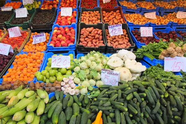 Budapest matmarknad — Stockfoto