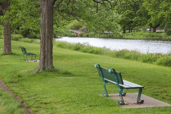 Boston park — Stock Photo, Image