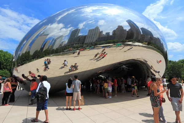 Cloud Gate, Чикаго — стоковое фото