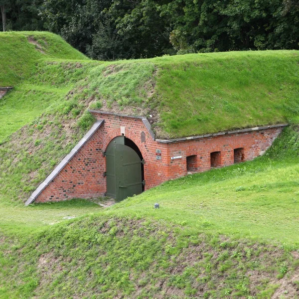 Gdańsk - Grodzisko bastion — Zdjęcie stockowe