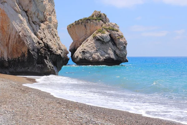 Ciprus Aphrodite Rock — Stock Fotó