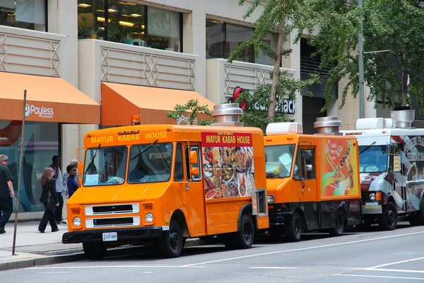Caminhões de comida de Washington — Fotografia de Stock