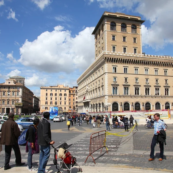 Rooma Piazza Venezia — kuvapankkivalokuva