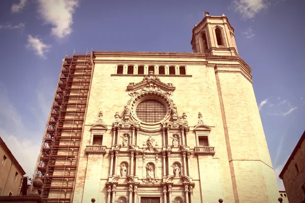 Girona Cathedral — Stock Photo, Image