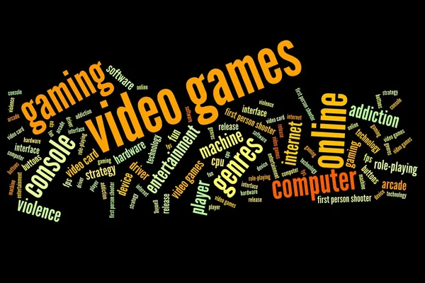 Video Games — Stock Photo, Image