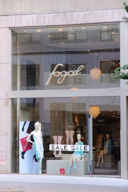 New York'ta moda mağaza