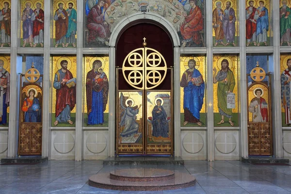 Arte eclesiástico en Serbia — Foto de Stock
