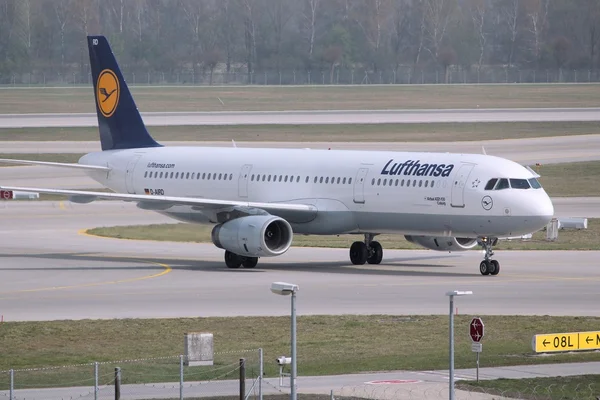 Lufthansa A321 — Zdjęcie stockowe