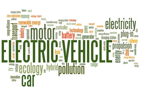 Veículo elétrico — Fotografia de Stock