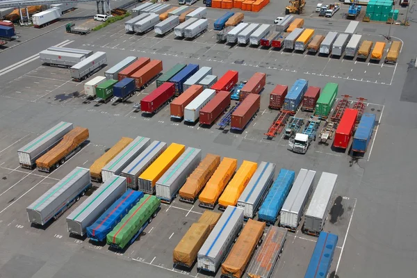 Seaport containers — Stock Photo, Image