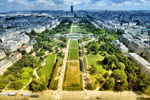 Paris Flygfoto — Stockfoto