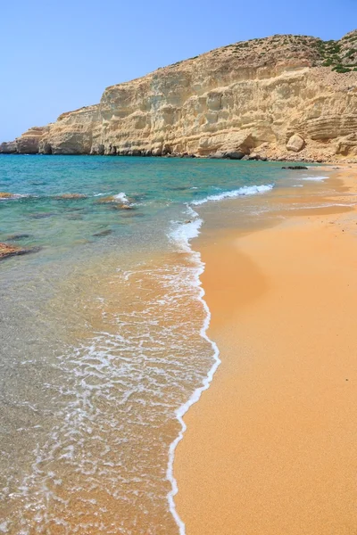 Matala Red Beach — Zdjęcie stockowe