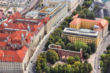 Berlin havadan görünümü