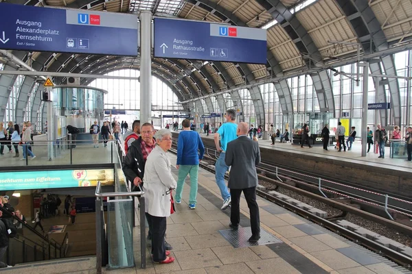 Berlin railway — Stock Photo, Image