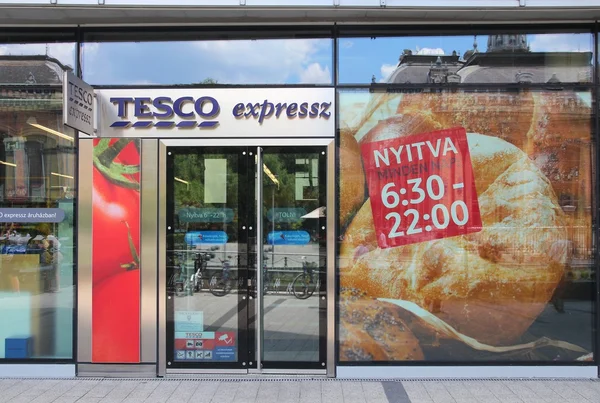 Tesco winkel — Stockfoto