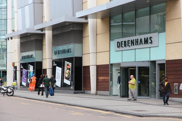 Debenhams універмагу — стокове фото