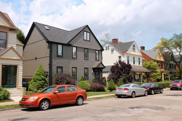 Casas de Pittsburgh — Foto de Stock