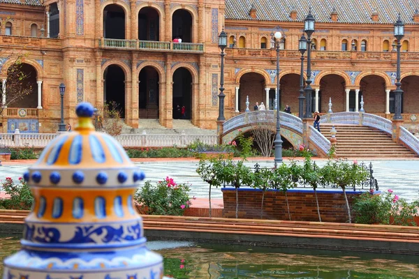 Seville - Plaza de Espana — Stock Photo, Image