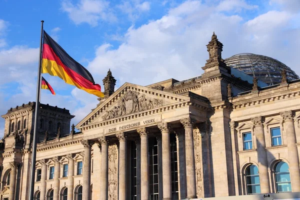 Reichstag, Deutschland — Stockfoto