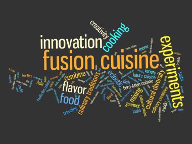 Fusion food clipart