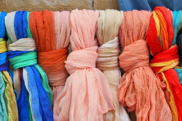 Colorful scarves — Stock Photo, Image