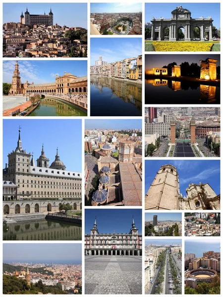 Spain photo collection — Stock Photo, Image