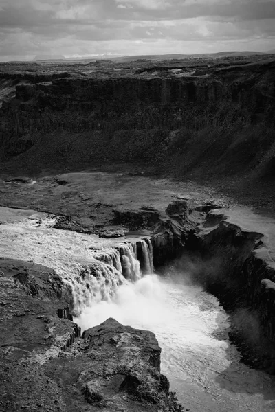 IJsland waterval — Stockfoto