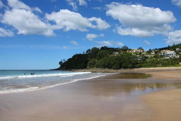 Spiaggia in Nuova Zelanda — Foto Stock