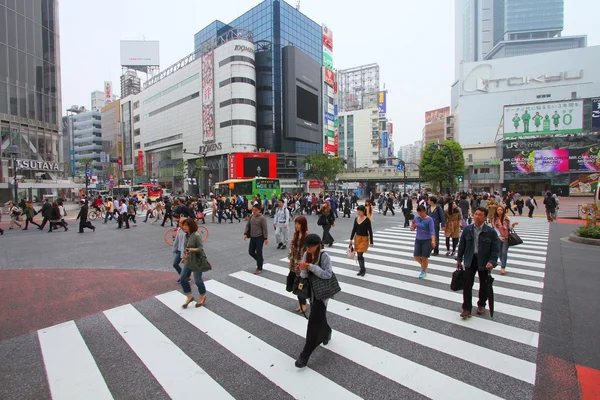 涩谷过境Shibuya διέλευσης — 图库照片
