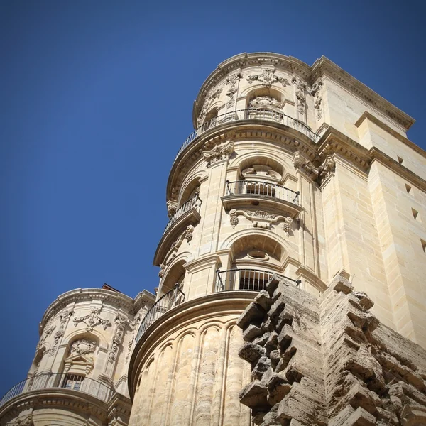 Catedral em Málaga — Fotografia de Stock