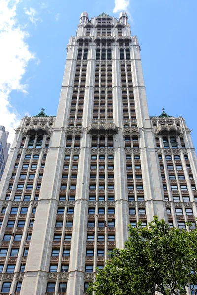 Woolworth Building, Nyc — Zdjęcie stockowe