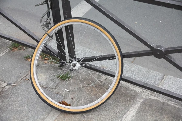Вкрадені велосипеда — стокове фото